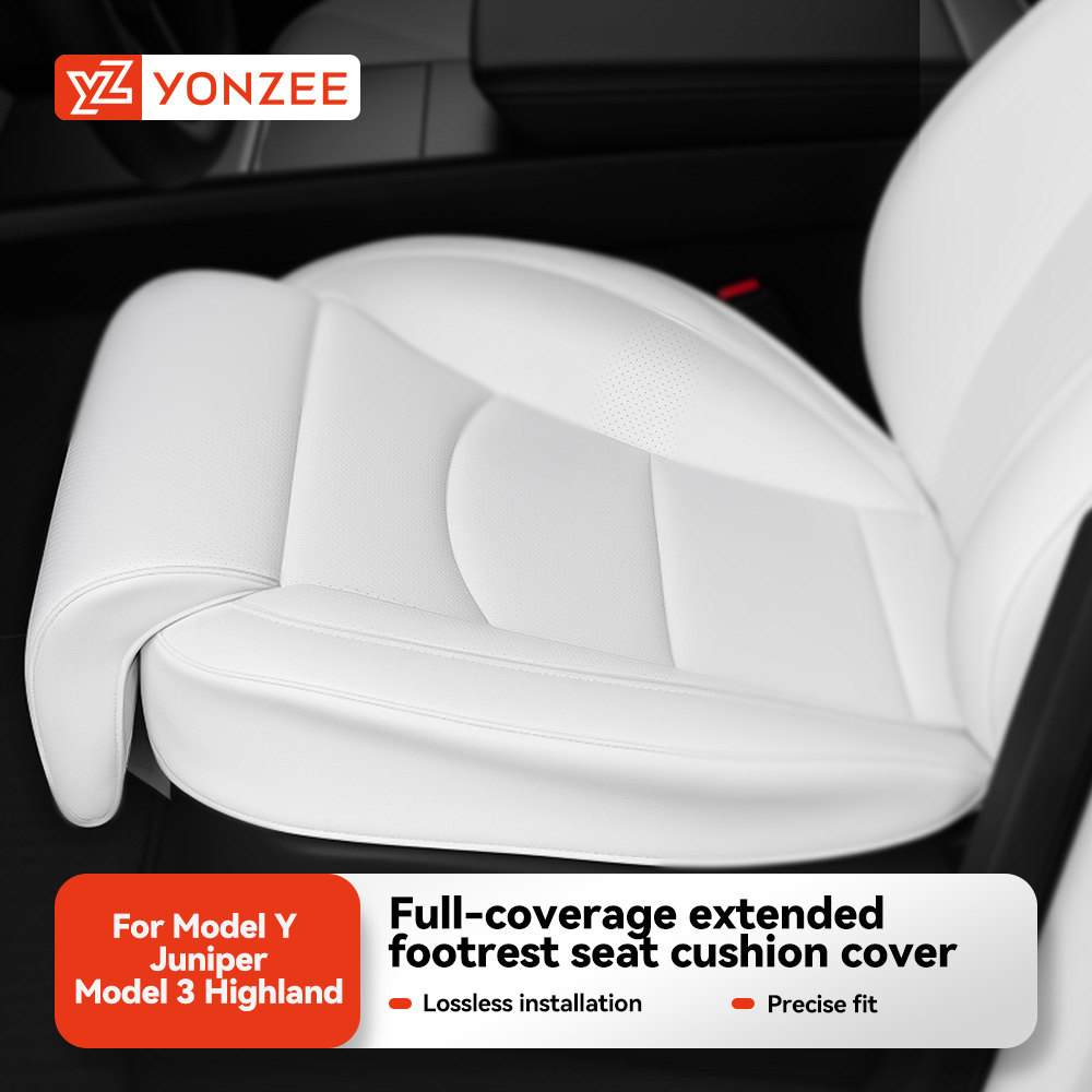 Memory Foam Car Neck Pillow Lumbar Support - YZ Pour Tesla 2026 Model Y