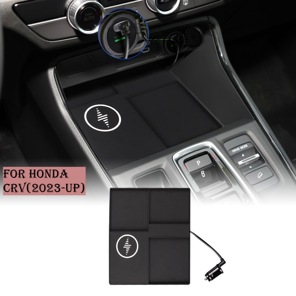 Wireless Car Charger Mount Fast Charging - Tapis de chargeur sans fil pour
