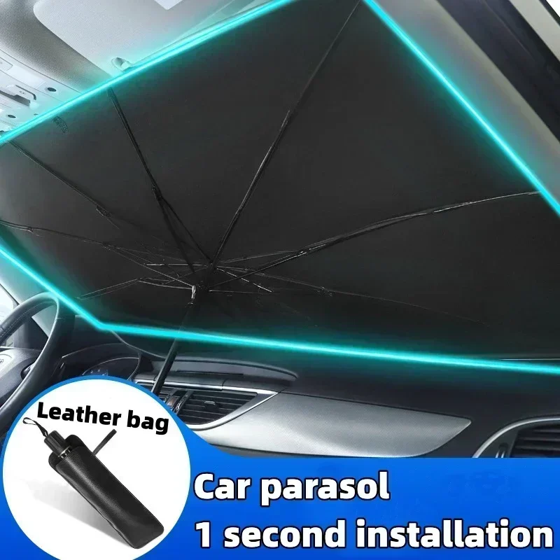 Car Sunshade Windshield Umbrella Foldable - Parasol de voiture pliable pour pare-brise
