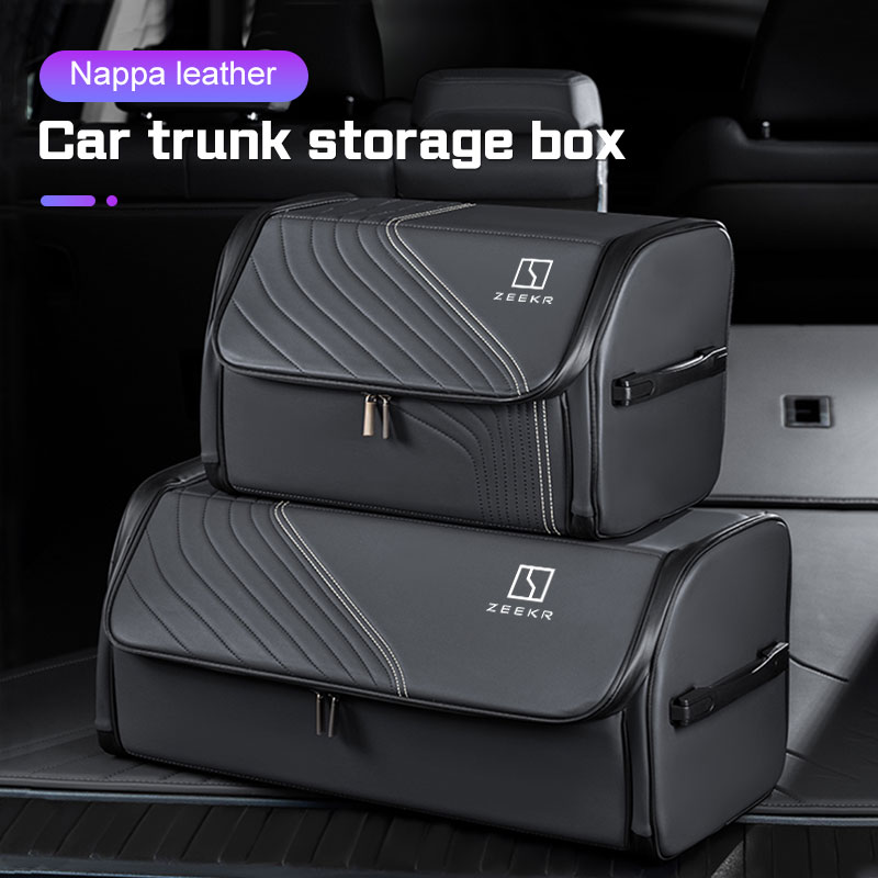 Car Trunk Organizer Foldable Storage Box - Boîte de rangement de coffre de