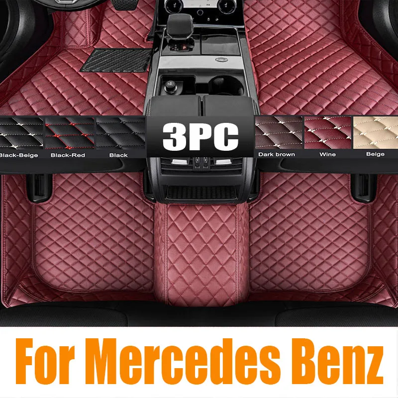 Car Floor Mats Universal Waterproof Leather - Tapis de sol TPE de voiture