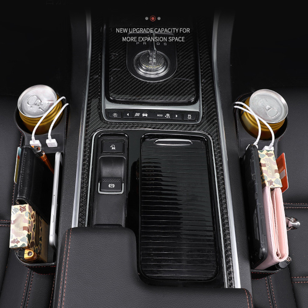 Seat Gap Filler Organizer With Usb Charger - Boîte de rangement pour espace entre