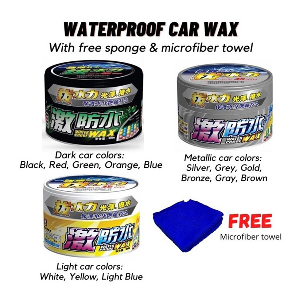 Car Scratch Repair Polishing Wax Paste - Pâte de polissage de cire de