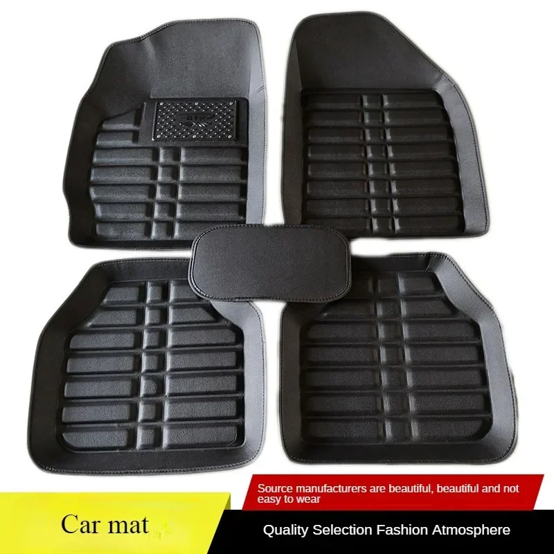 Car Floor Mats Universal Waterproof Leather - Tapis de sol de voiture en