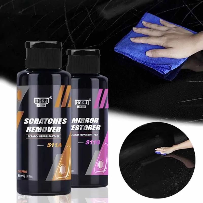 Car Scratch Repair Polishing Wax Paste - HGKJ-S11 dissolvant de rayures de voiture