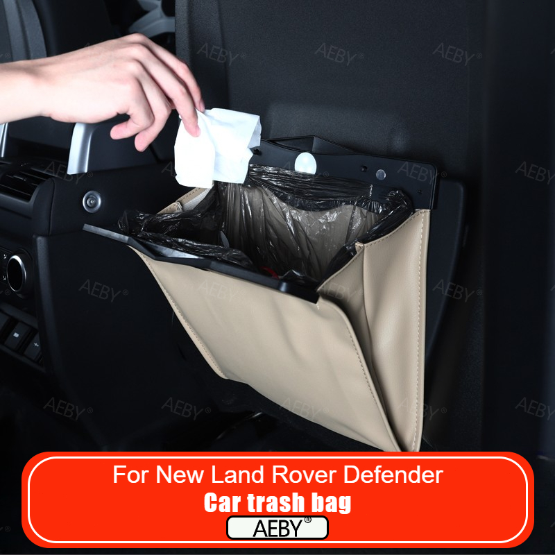 Waterproof Car Trash Can With Lid - Pour le nouveau Land Rover Defender