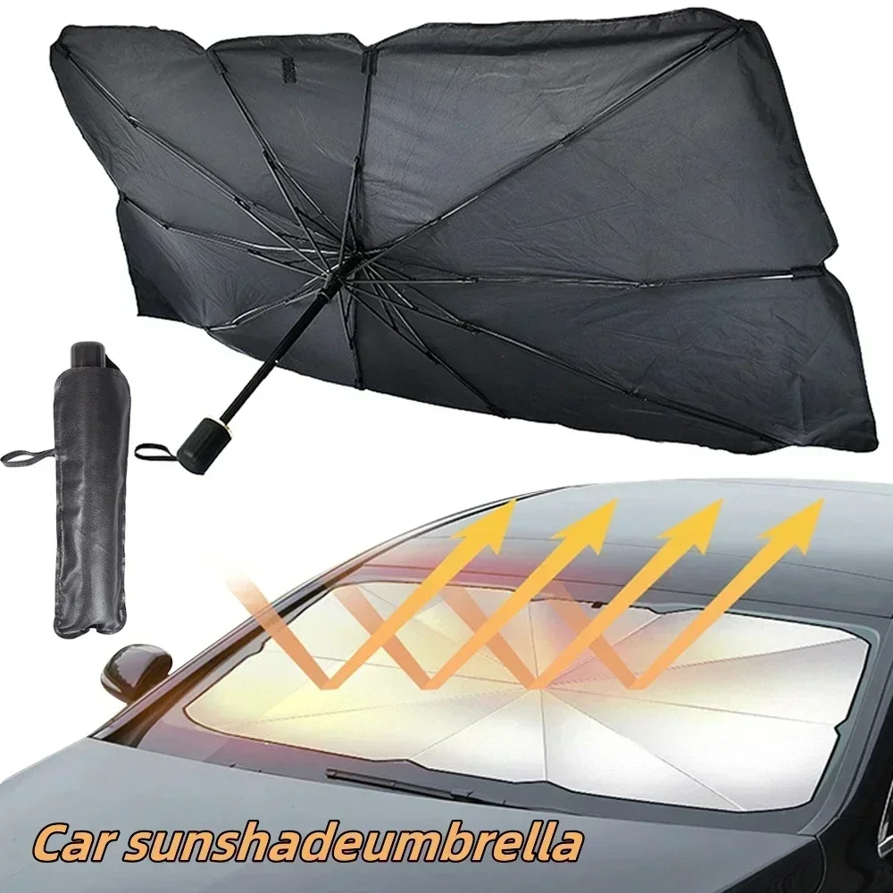 Car Sunshade Windshield Umbrella Foldable - Pare-soleil pliable pour pare-brise de voiture,