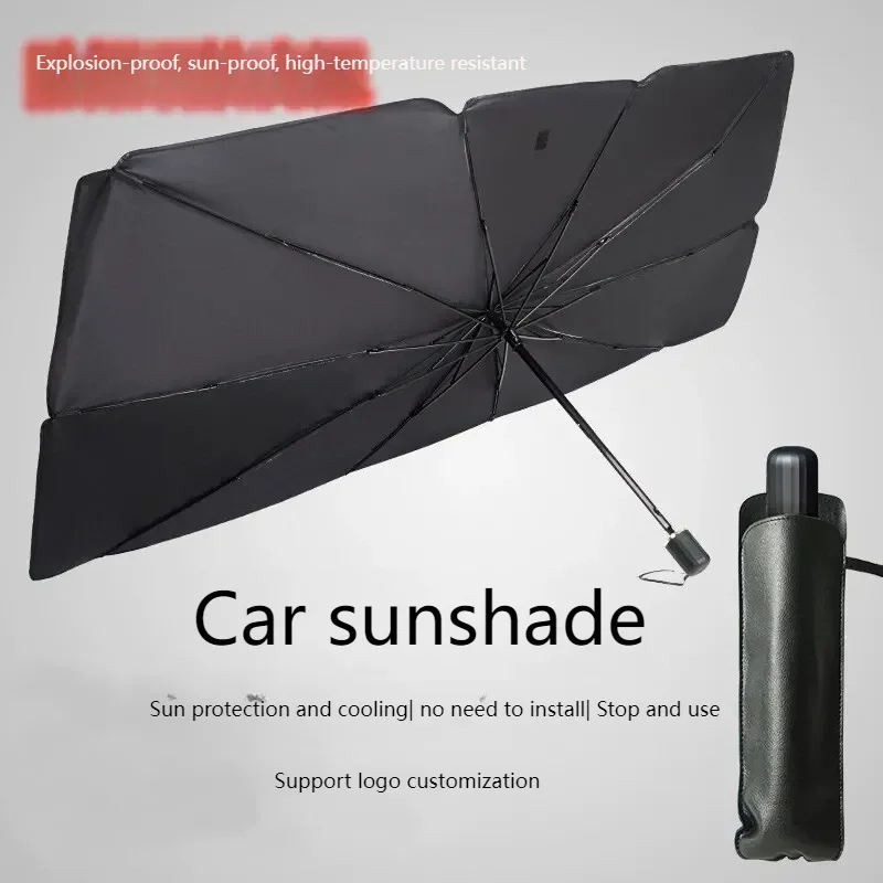 Car Sunshade Windshield Umbrella Foldable - Pare-soleil de voiture, type parapluie, pliable