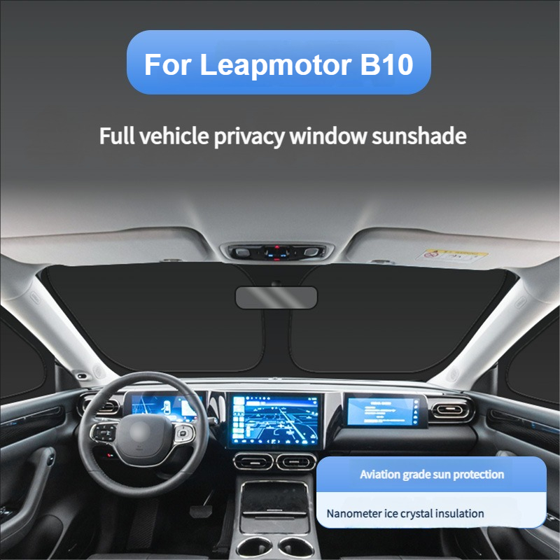 Car Sunshade Windshield Umbrella Foldable - Pare-soleil pliable pour pare-brise avant Leapmotor