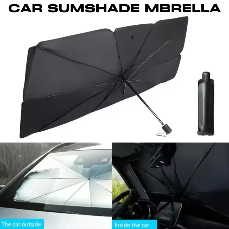 Car Sunshade Windshield Umbrella Foldable - Parasol pare-soleil pliable pour pare-brise de