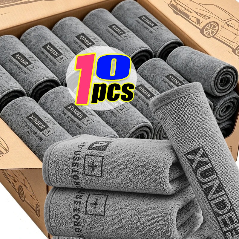 Microfiber Car Drying Towel Super Absorbent - Serviette en microfibre multi-usages pour lavage