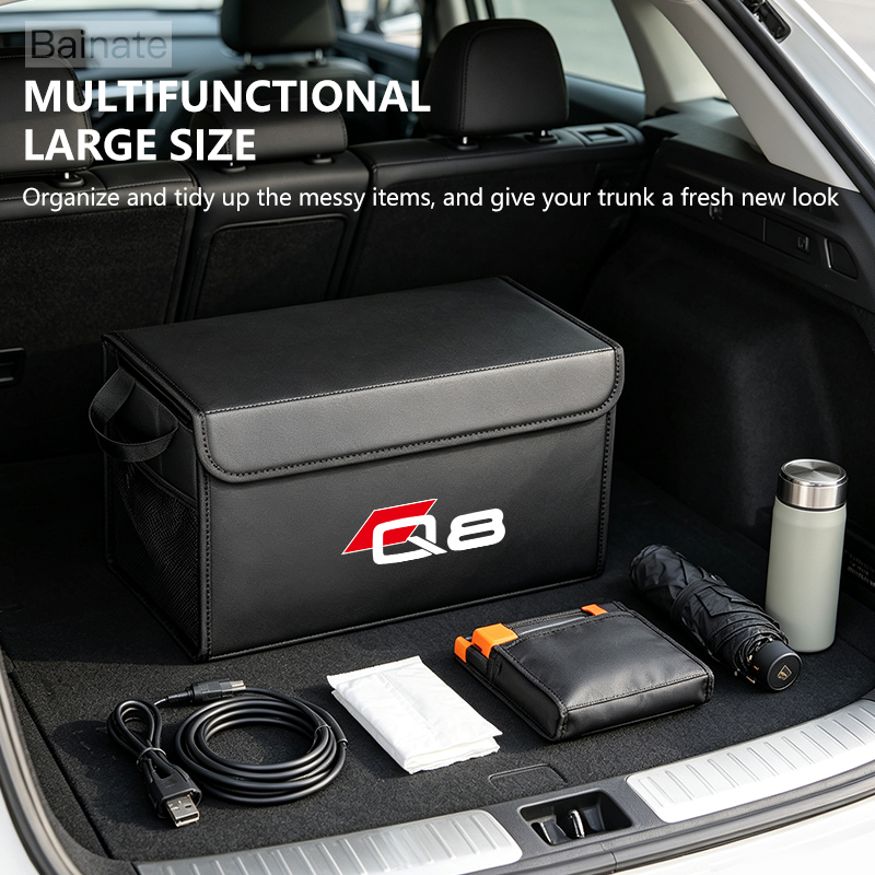 Car Trunk Organizer Foldable Storage Box - Boîte de rangement pour coffre de