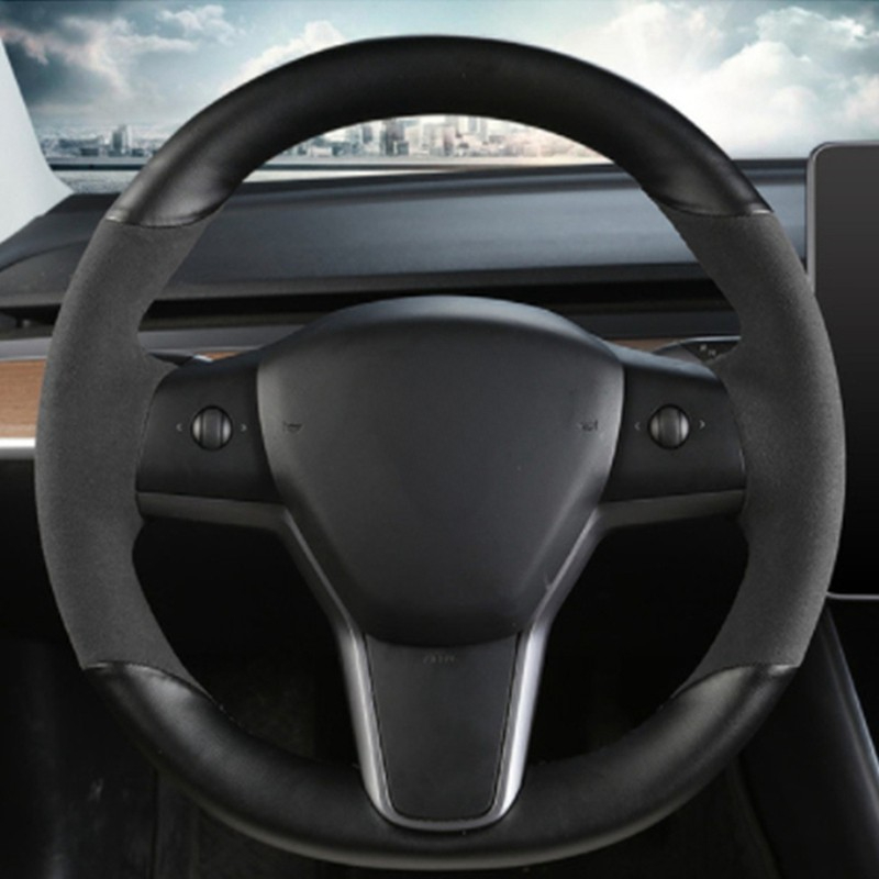 Housse de volant de voiture tr - Car Steering Wheel Cover Anti Slip Breathable avis et prix