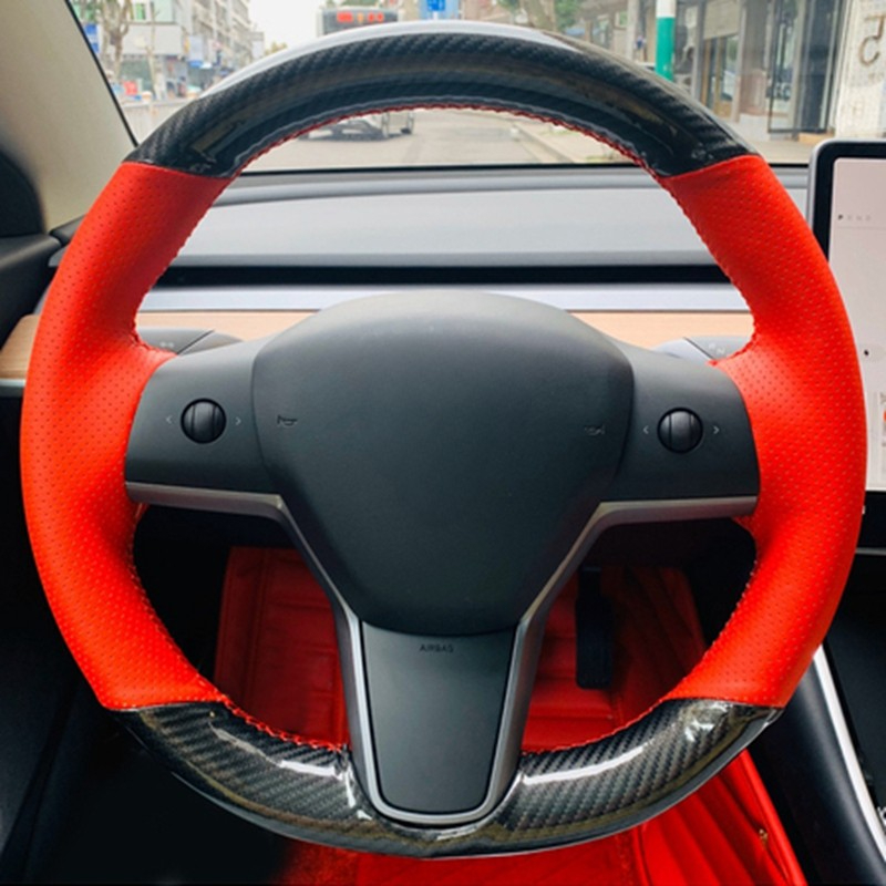 Housse de volant de voiture tr - Car Steering Wheel Cover Anti Slip Breathable avis et prix