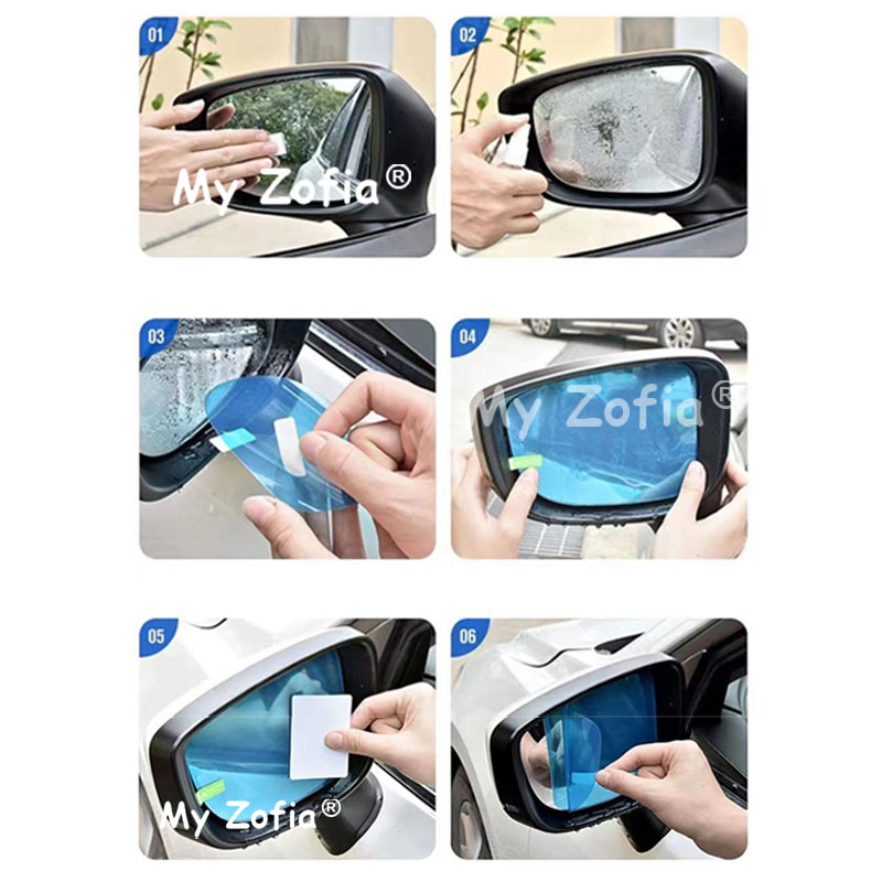 Film anti-pluie, anti-buée, an - Anti Glare Car Rearview Mirror Film avis et prix