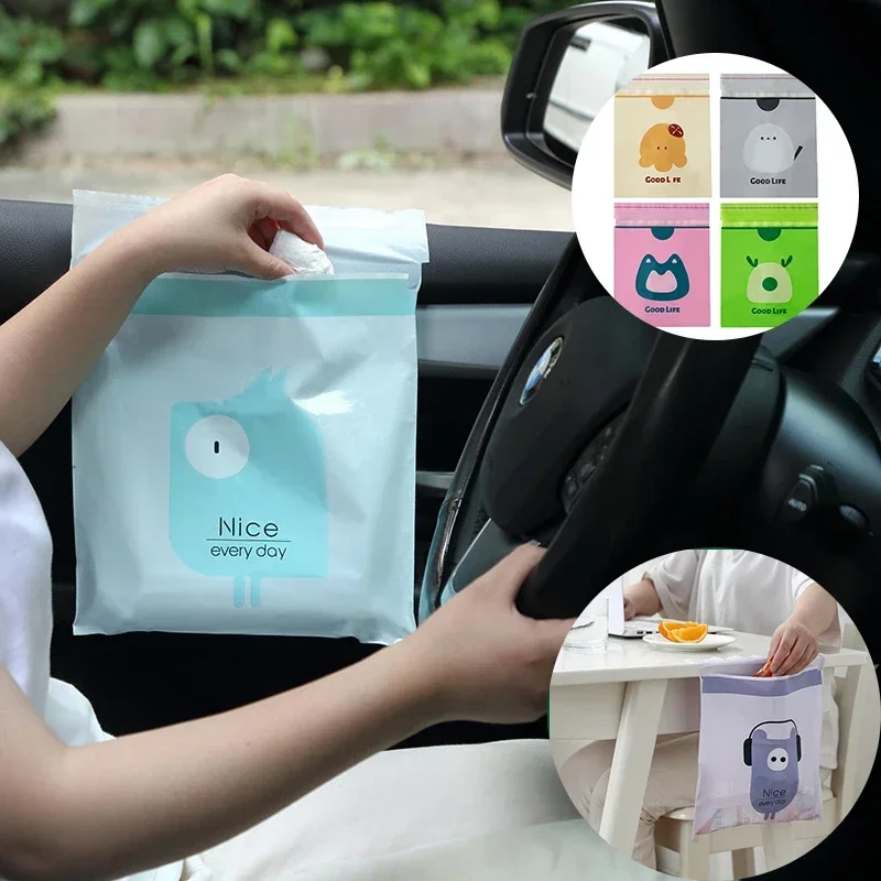 Sacs poubelles jetables pour v - Waterproof Car Trash Can With Lid avis et prix