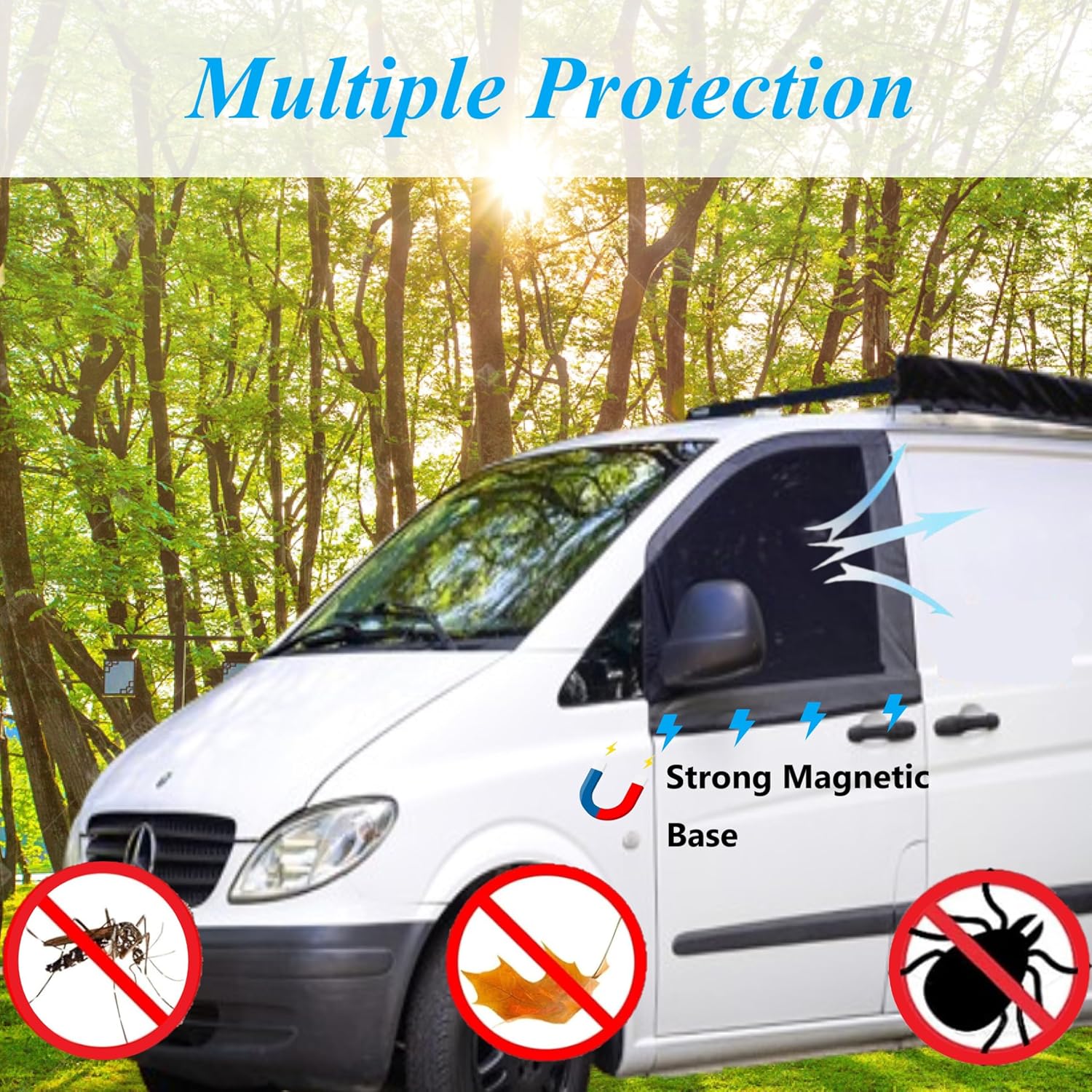 Paire de moustiquaires univers - Car Accessories avis et prix