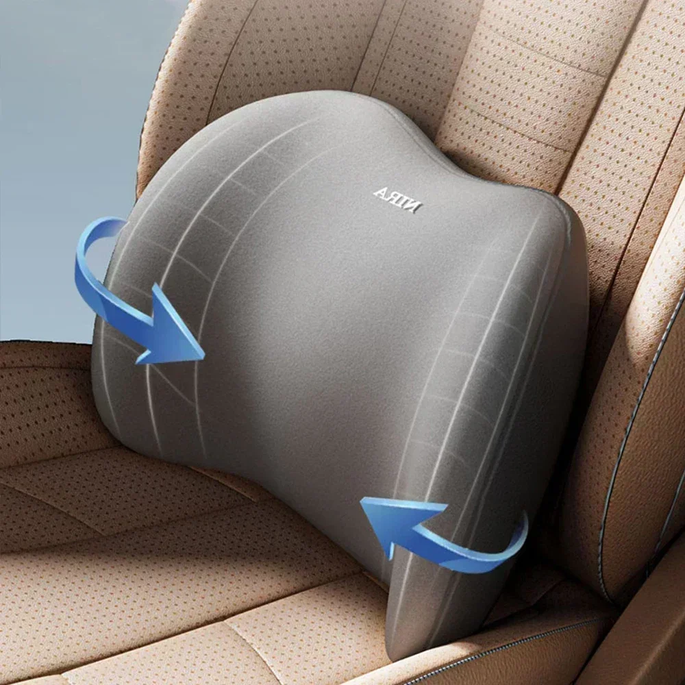 Coussin de nuque pour voiture  - Memory Foam Car Neck Pillow Lumbar Support avis et prix