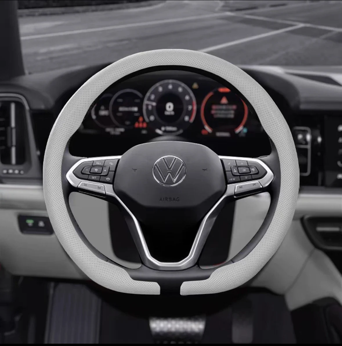 Compatible avec les housses de - Car Steering Wheel Cover Anti Slip Breathable avis et prix