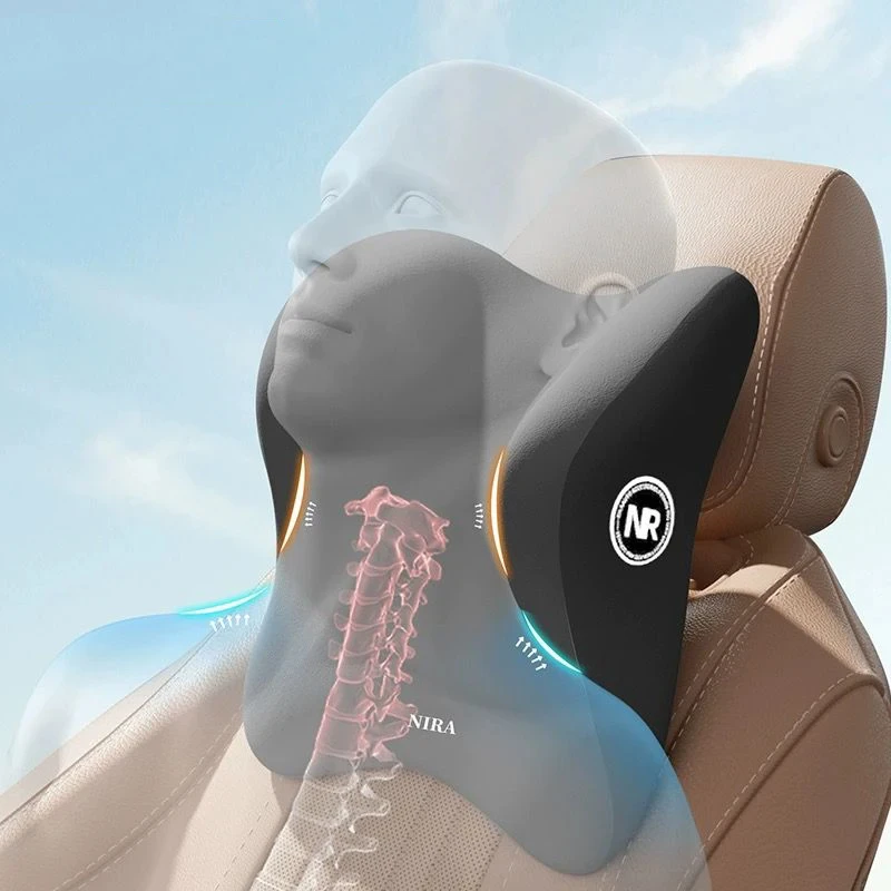 Ensemble d'appui-tête en mouss - Memory Foam Car Neck Pillow Lumbar Support avis et prix