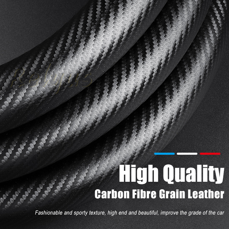 Housse de Protection en cuir m - Car Steering Wheel Cover Anti Slip Breathable avis et prix