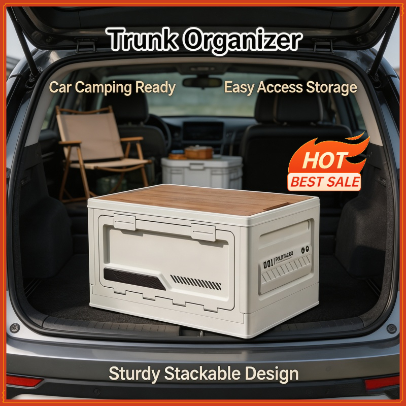 Boîte de rangement extérieure  - Car Trunk Organizer Foldable Storage Box avis et prix