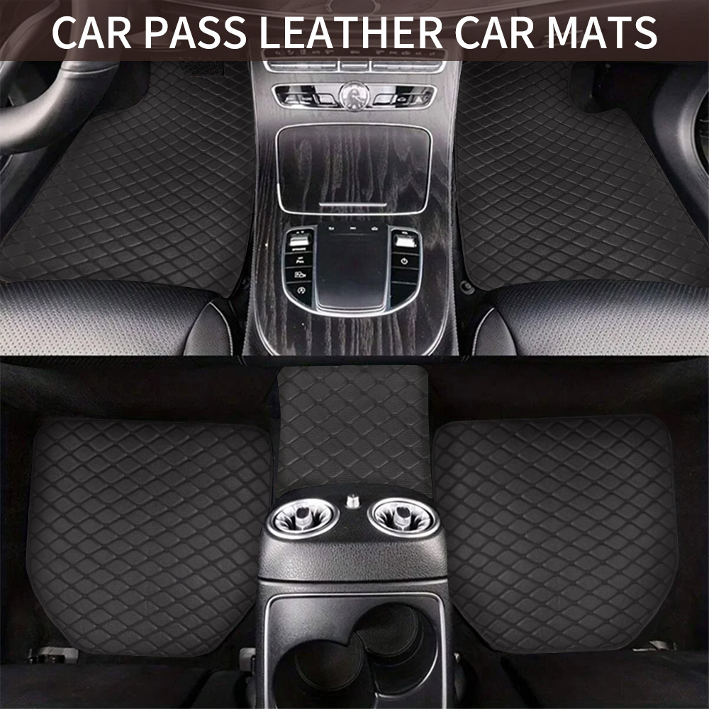 Tapis de sol universels en cui - Car Floor Mats Universal Waterproof Leather avis et prix