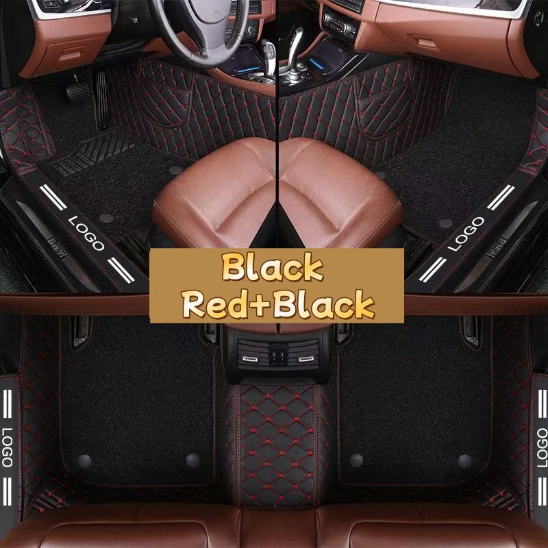 Tapis de sol de voiture en cui - Car Floor Mats Universal Waterproof Leather avis et prix