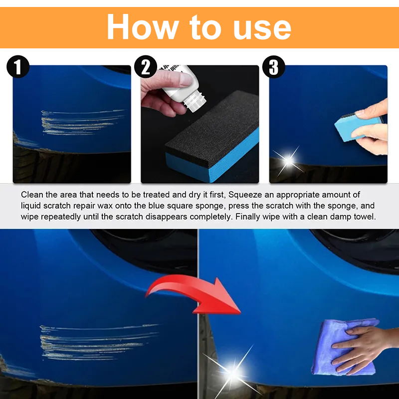 Dissolvant de rayures de voitu - Car Scratch Repair Polishing Wax Paste avis et prix