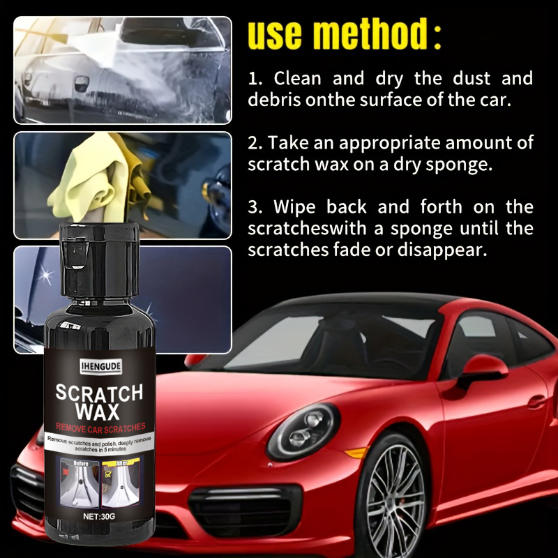 1 pièce de pâte de réparation  - Car Scratch Repair Polishing Wax Paste avis et prix