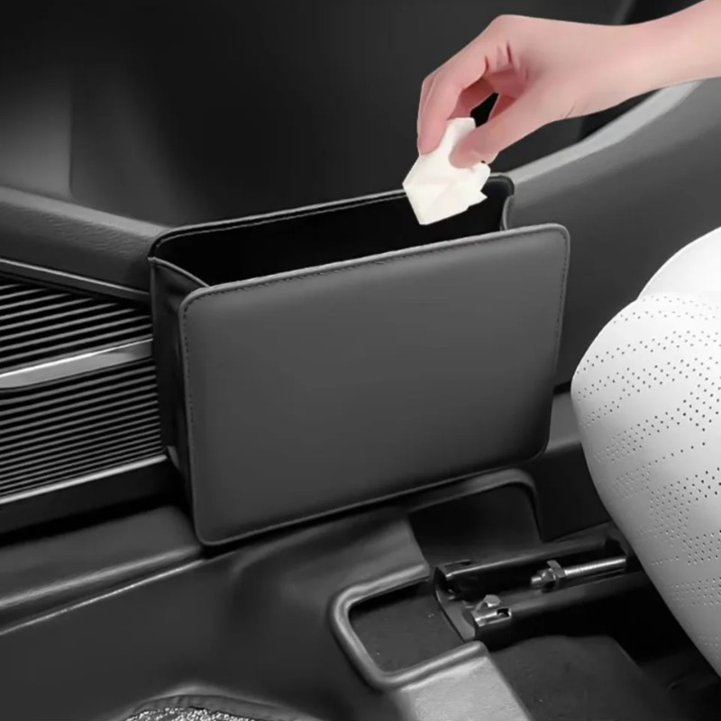 Boîte de rangement de porte de - Waterproof Car Trash Can With Lid avis et prix