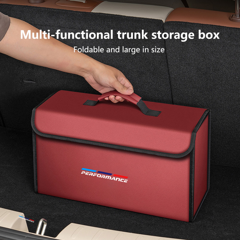 Organisateur de coffre de voit - Car Trunk Organizer Foldable Storage Box avis et prix