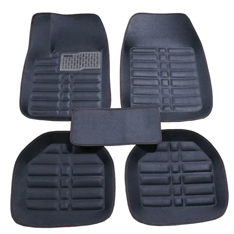 Tapis de sol de voiture en cui - Car Floor Mats Universal Waterproof Leather avis et prix