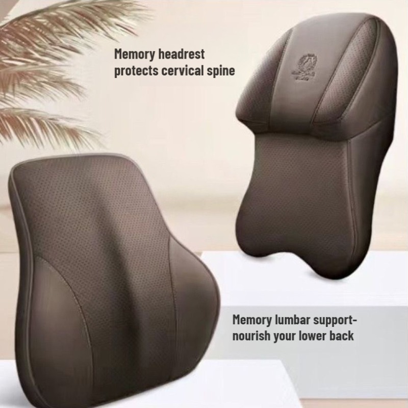 Nouvel ensemble universel mini - Memory Foam Car Neck Pillow Lumbar Support avis et prix
