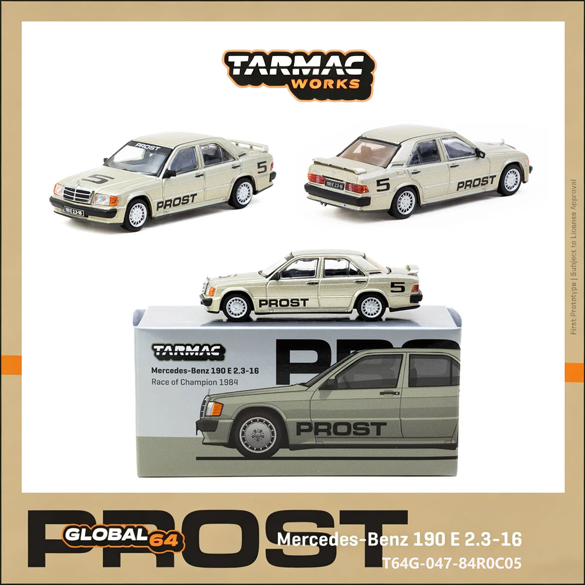 TW 1:64 Mercedes 190E # 5 Alai - Car Care avis et prix