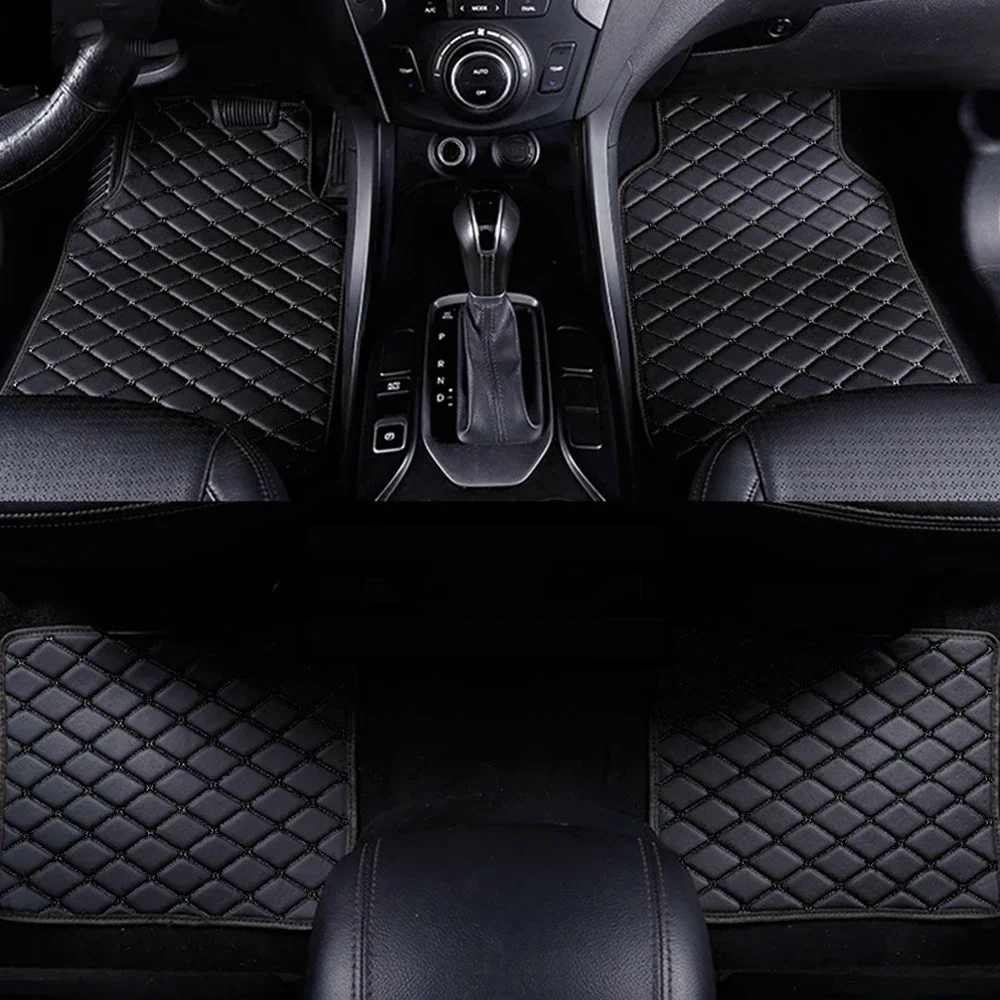 Tapis de sol de voiture 4 pièc - Car Floor Mats Universal Waterproof Leather avis et prix