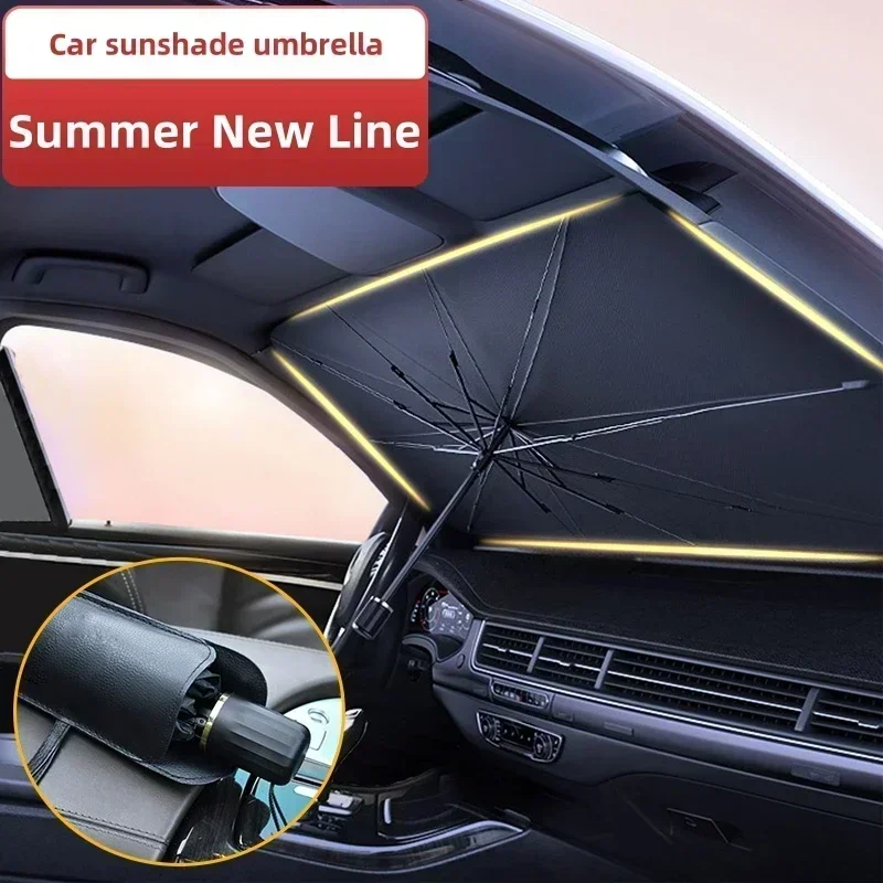 Pare-soleil pliable multifonct - Car Sunshade Windshield Umbrella Foldable avis et prix
