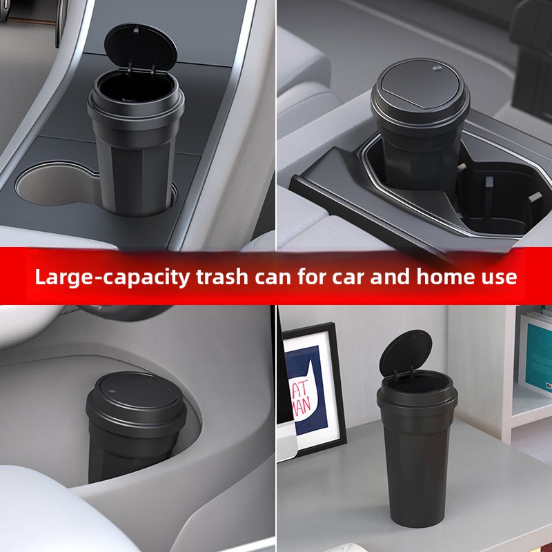 Poubelle de voiture étanche en - Waterproof Car Trash Can With Lid avis et prix