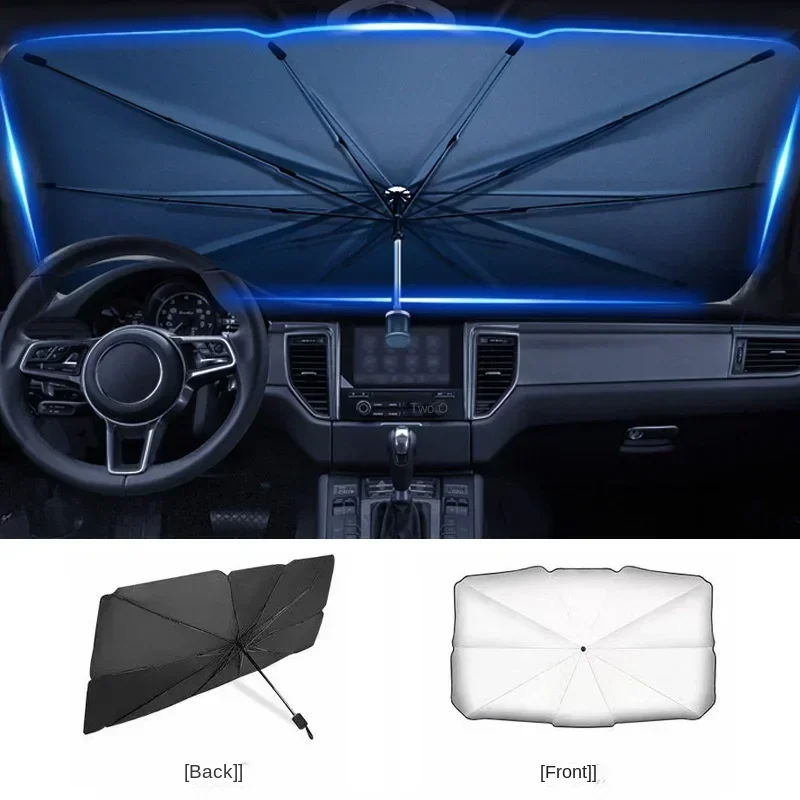 Pare-soleil pliable multifonct - Car Sunshade Windshield Umbrella Foldable avis et prix