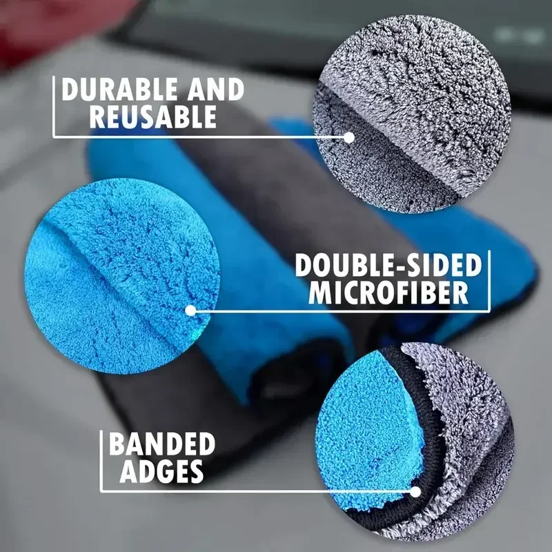 Serviette de nettoyage en micr - Microfiber Car Drying Towel Super Absorbent avis et prix
