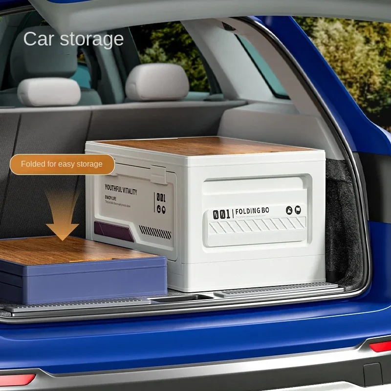 Boîte de rangement extérieure  - Car Trunk Organizer Foldable Storage Box avis et prix