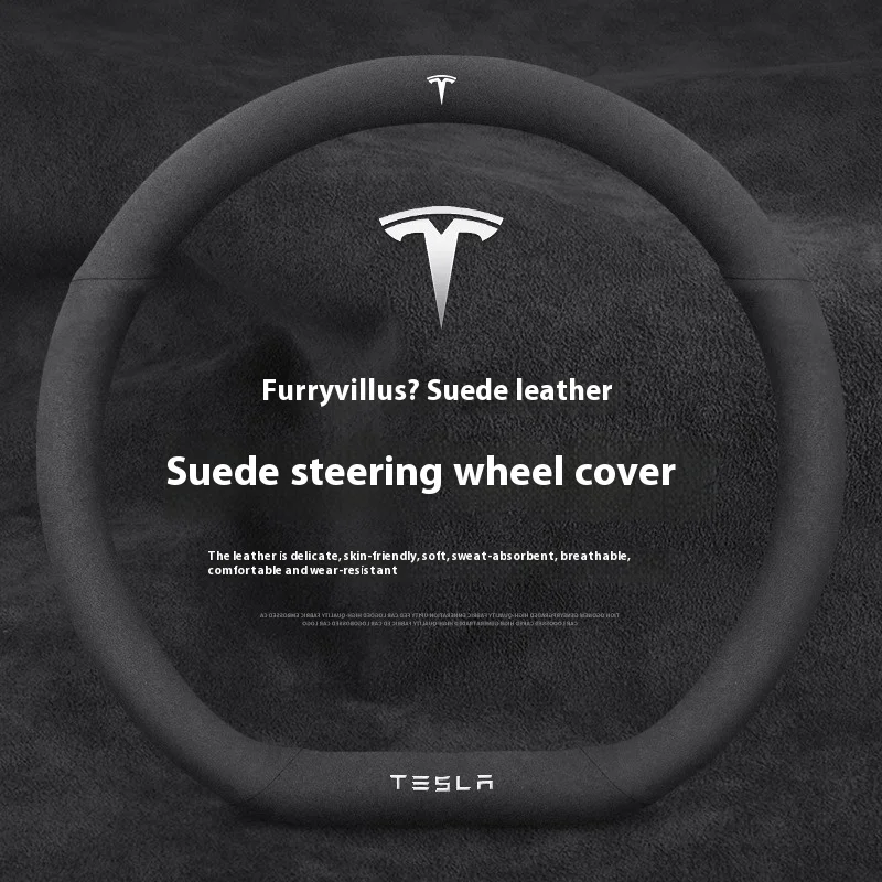 Housse de volant de voiture en - Car Steering Wheel Cover Anti Slip Breathable avis et prix