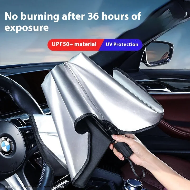Pare-soleil pliable pour pare- - Car Sunshade Windshield Umbrella Foldable avis et prix