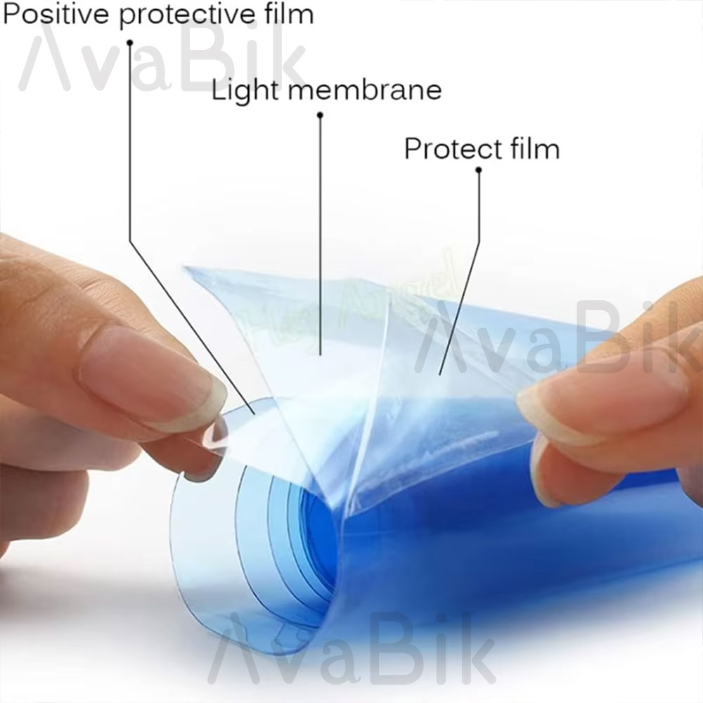 Film teinté bleu pour phares d - Anti Glare Car Rearview Mirror Film avis et prix