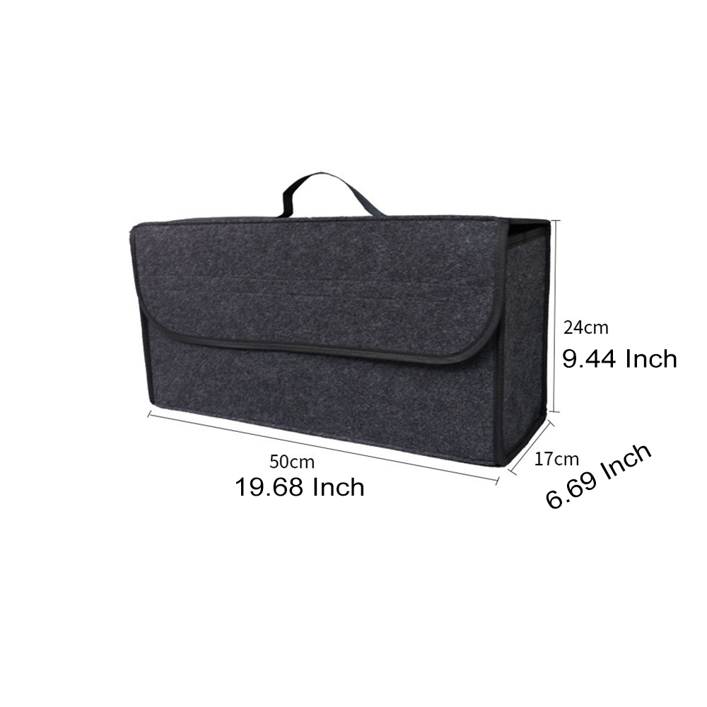 Sac de rangement pour voiture, - Car Trunk Organizer Foldable Storage Box avis et prix