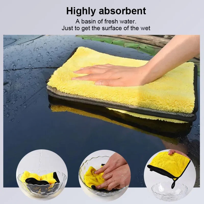 1-20 pièces de chiffons en mic - Microfiber Car Drying Towel Super Absorbent avis et prix