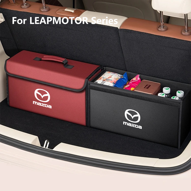Boîte de rangement de coffre d - Car Trunk Organizer Foldable Storage Box avis et prix