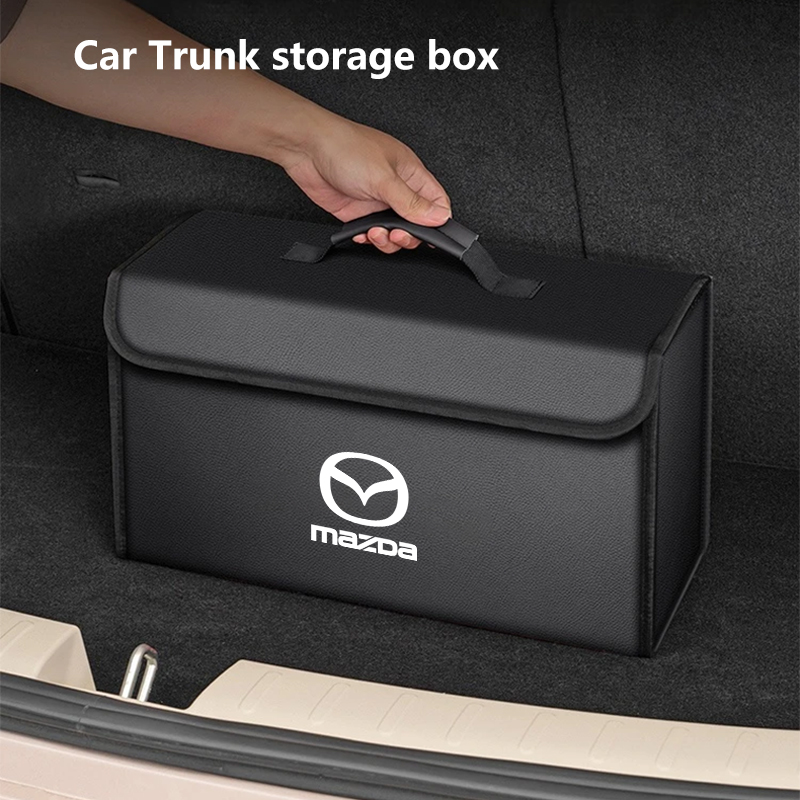 Boîte de rangement de coffre d - Car Trunk Organizer Foldable Storage Box avis et prix