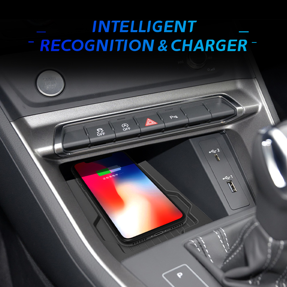 Chargeur de voiture sans fil 1 - Wireless Car Charger Mount Fast Charging avis et prix