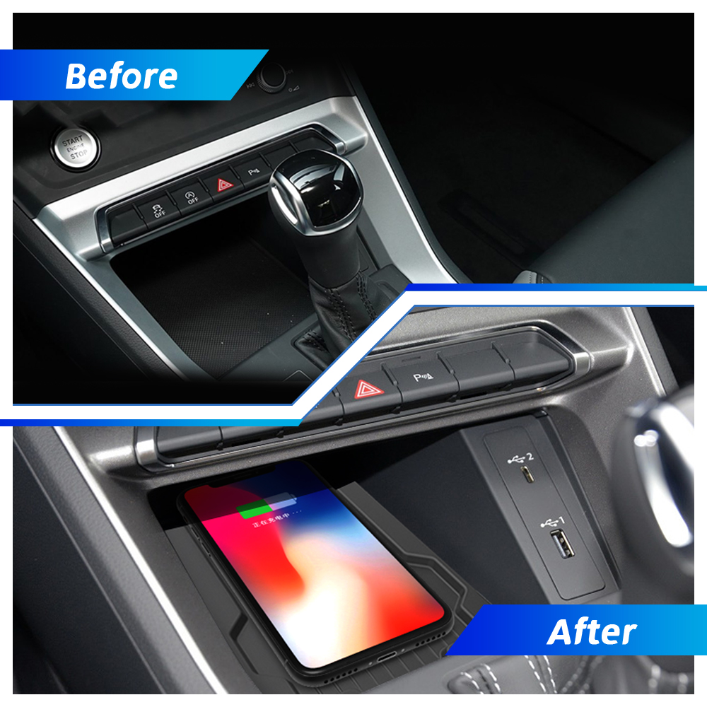 Chargeur de voiture sans fil 1 - Wireless Car Charger Mount Fast Charging avis et prix